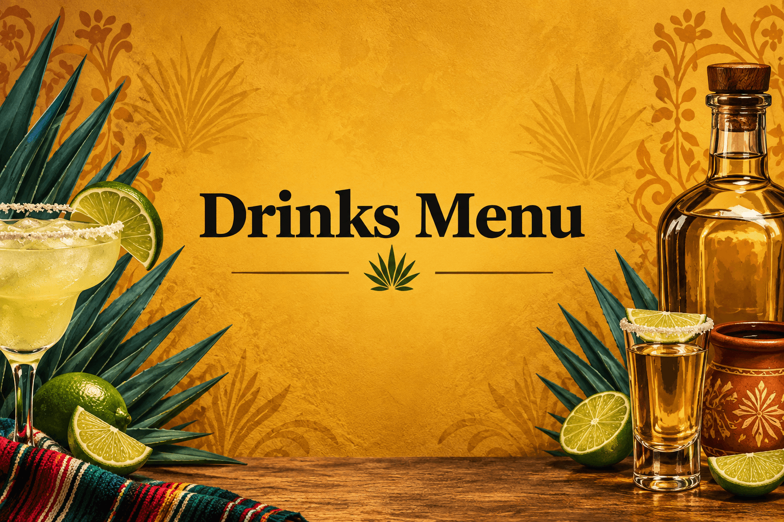 Drinks Menu